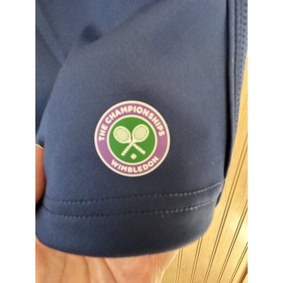 NWT Kids Wimbledon Official Tennis Performance Shorts Size youth 4 - 5 Yrs Navy - Picture 8 of 9